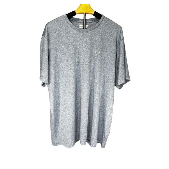 Columbia Mens Lake Zell Short Sleeve Tee XL Omni-Wick Moisture Wicking Regular F - Picture 1 of 12